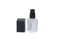 Transparent Square Makeup OD32mm Foundation Glass Bottle 20ml 30ml Cosmetic Primer Dispenser