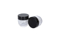 Round Bottom 5ml Mini Cream Jar Glass Cosmetic Brow Powder Container Eye Lip