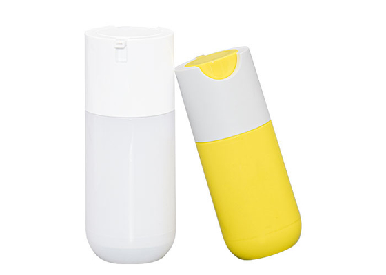 PETG AS Plastic Airless Pump Bottle 30ml 50ml Cosmestic Sunscreen Packaging