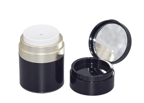 15g 30g Acrylic Airless Cosmetic Cream Jars With Mirror Skincare Packaging Container