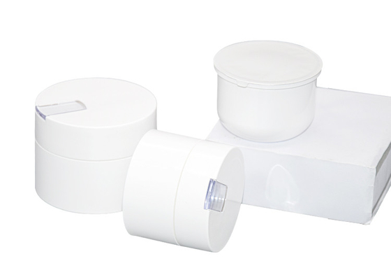 Non Spill Plastic Cosmetic Cream Jar 50g 100g With Scoop