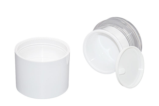 Recyclable Material Face Cream Jar Full Electroplating Process 50g