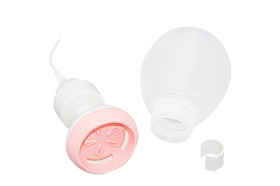 300ml Petal Flower Type Childrens Soft Touch Plastic Bottle For Liquid Soap Hand Sanitizer