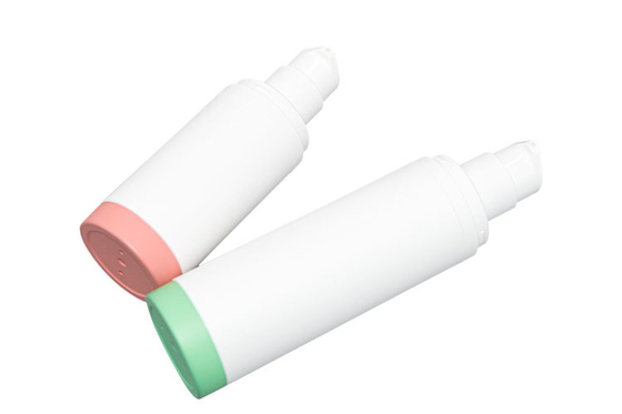 Refillable PP Airless Pump Bottles Travel PCR Plastic Bottle Cosmetic Packaging Set