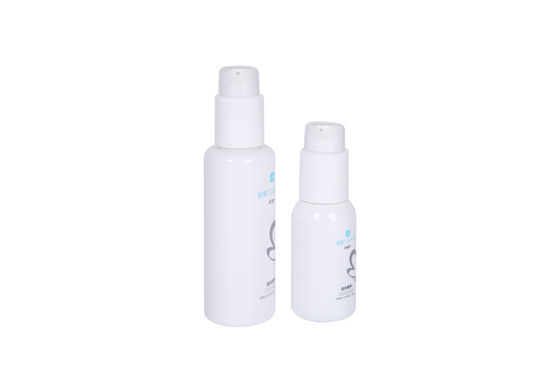 Non Spill Refillable 50ml 120ml PET Facial Lotion Bottle
