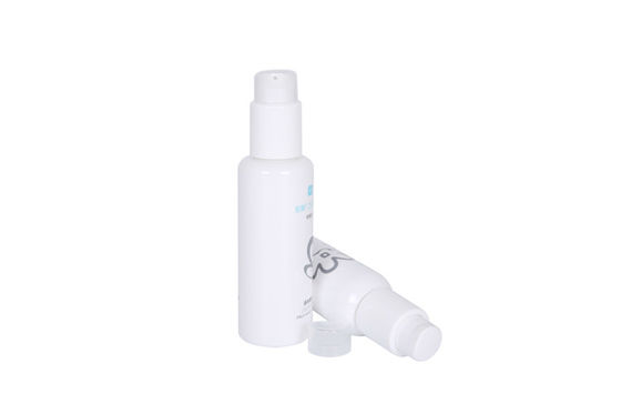 Non Spill Refillable 50ml 120ml PET Facial Lotion Bottle