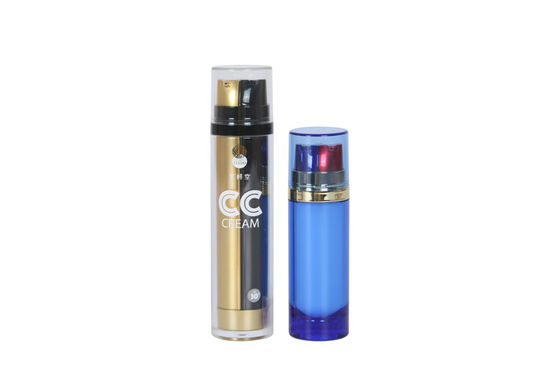 15mlx2 25mlx2 أنبوب مزدوج كزجاجة محلول بدون هواء
